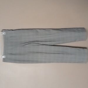 Requirements Petites Grey Plaid Dress Pants Size 6P